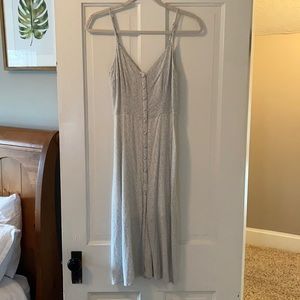 Abercrombie & Fitch Midi Dress Polka Dot Print